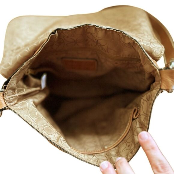 FOSSIL Womens Explorer Messenger Brown Distressed Leather Medium Fold Over Bag - Picture 8 of 8